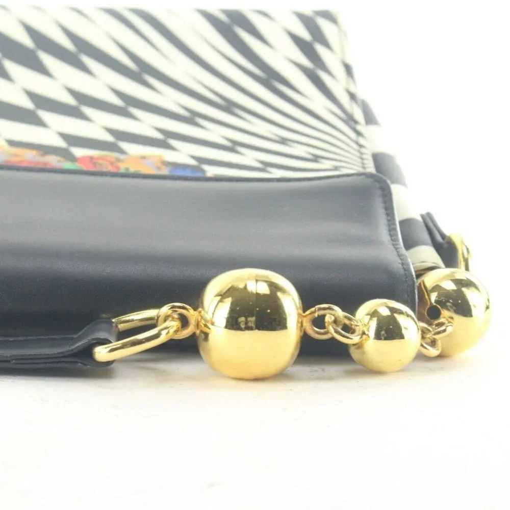Gianni Versace Rare Psychedelic Illusion Crossbody 1GV912K